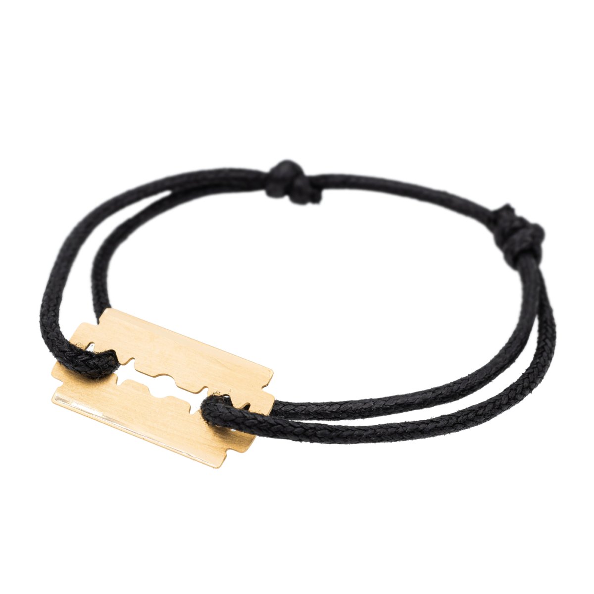 Bracelet Dinh Van lame de rasoir en or jaune - Castafiore