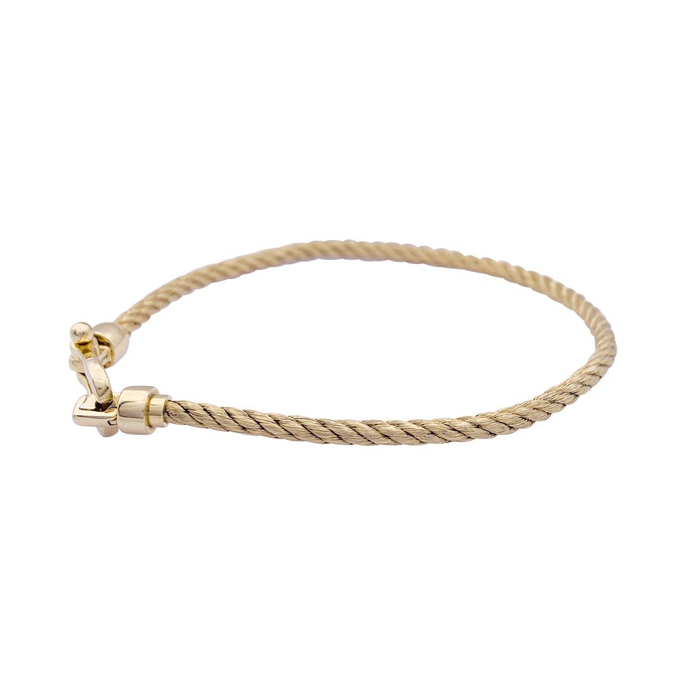 Bracelet FRED "Force 10", or jaune - Castafiore