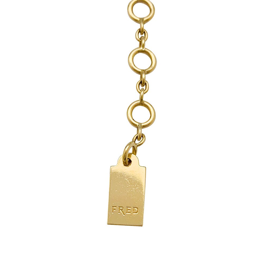 Bracelet Fred "Moon Light" en or jaune, diamants - Castafiore