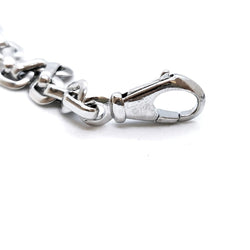 Bracelet Gourmette CARTIER Santos, en or blanc - Castafiore