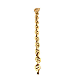 Bracelet Gourmette en or jaune - Castafiore