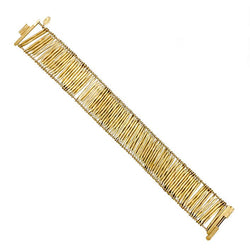 Bracelet H.STERN "Filaments" en or jaune - Castafiore
