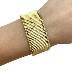 Bracelet H.STERN "Filaments" en or jaune - Castafiore
