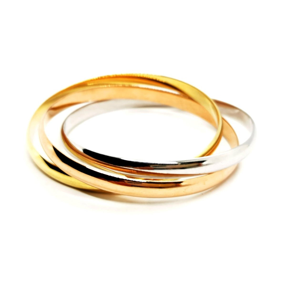 Bracelet Jonc CARTIER "Trinity", 3 ors - Castafiore