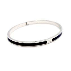 Bracelet Jonc CHAUMET "Liens Evidence", or blanc et diamants - Castafiore