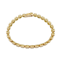 Bracelet ligne diamants en serti clos - Castafiore