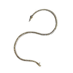 Bracelet Ligne en or blanc et diamants - Castafiore