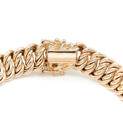 Bracelet Maille américaine en or jaune - Castafiore