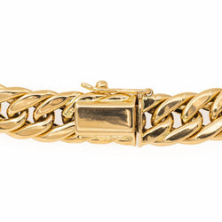 Bracelet Maille américaine en or jaune - Castafiore