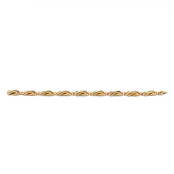 Bracelet Maille en or jaune et en diamants - Castafiore