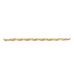 Bracelet Maille en or jaune et en diamants - Castafiore