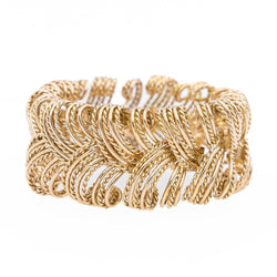 Bracelet manchette Or jaune - Castafiore