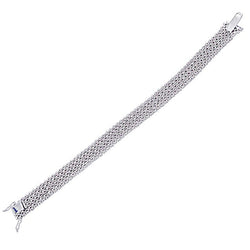 Bracelet or blanc, diamants - Castafiore