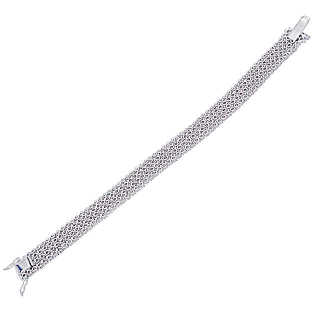 Bracelet or blanc, diamants - Castafiore