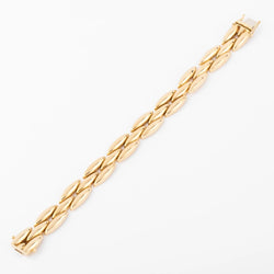 Bracelet or jaune de la maison Cartier modèle Gentiane - Castafiore