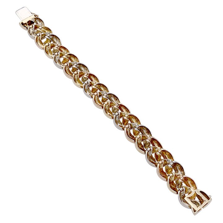 Bracelet POIRAY "Tresse" trois ors - Castafiore