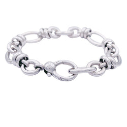 Bracelet POMELLATO orné de maillons en or blanc - Castafiore