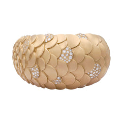 Bracelet Pomellato, "Sirène", or rose, diamants - Castafiore