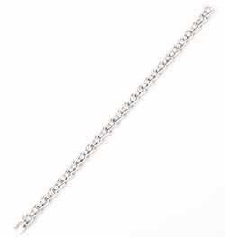 Bracelet riviere en diamant or gris et platine - Castafiore