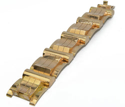 Bracelet tank or rose et jaune 18k - Castafiore