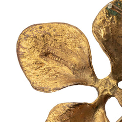 Broche Fleur CLAUDE LALANNE en or jaune - Castafiore