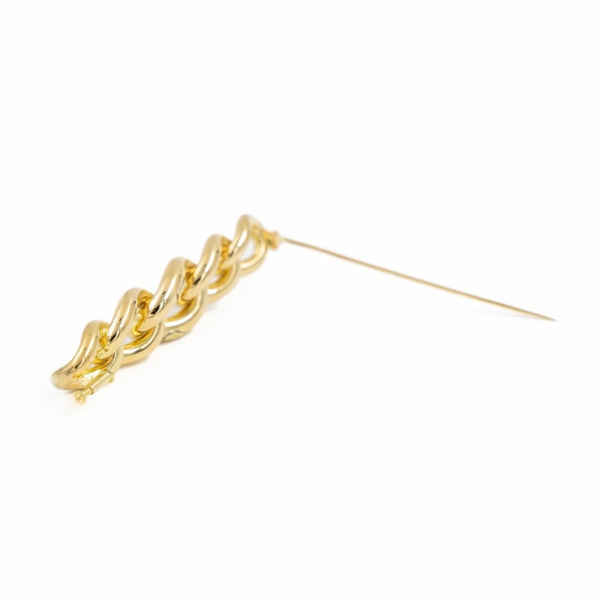 Broche Maille en or jaune - Castafiore