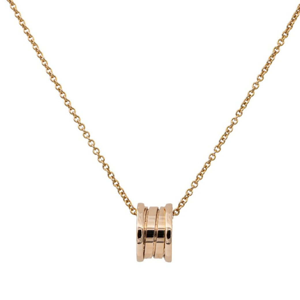 Bulgari Collier Pendentif B.Zero1 Or rose - Castafiore
