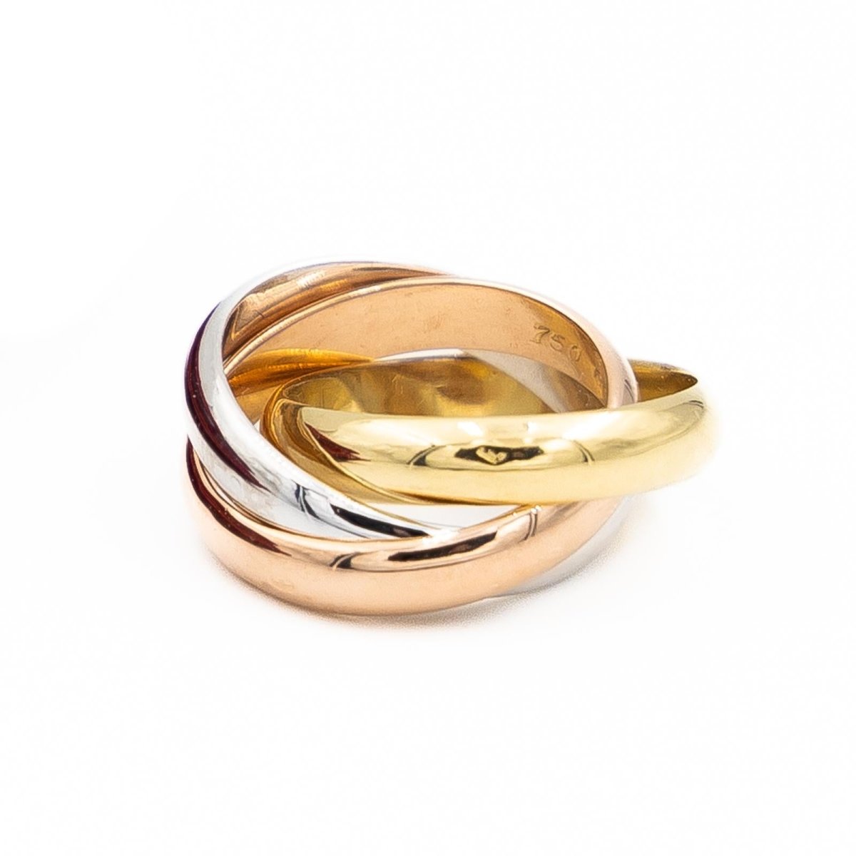 Cartier Bague Trinity Or jaune - Castafiore
