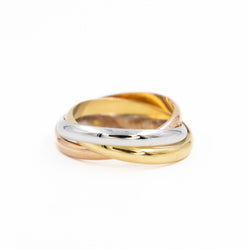 Cartier Bague Trinity Or jaune - Castafiore
