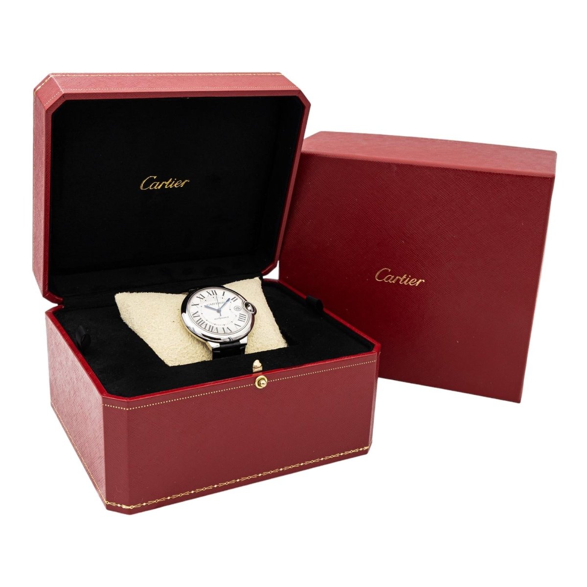 Cartier Montre Ballon bleu Acier - Castafiore