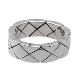 Chanel Bague Coco Crush Or blanc - Castafiore