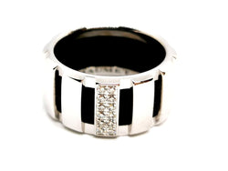 Chaumet Bague Class One Or blanc Diamant - Castafiore