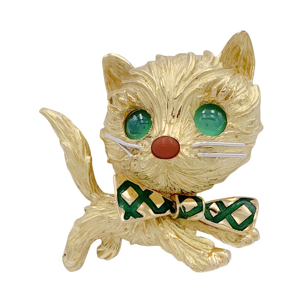 Clip vintage, "Chat" - Castafiore