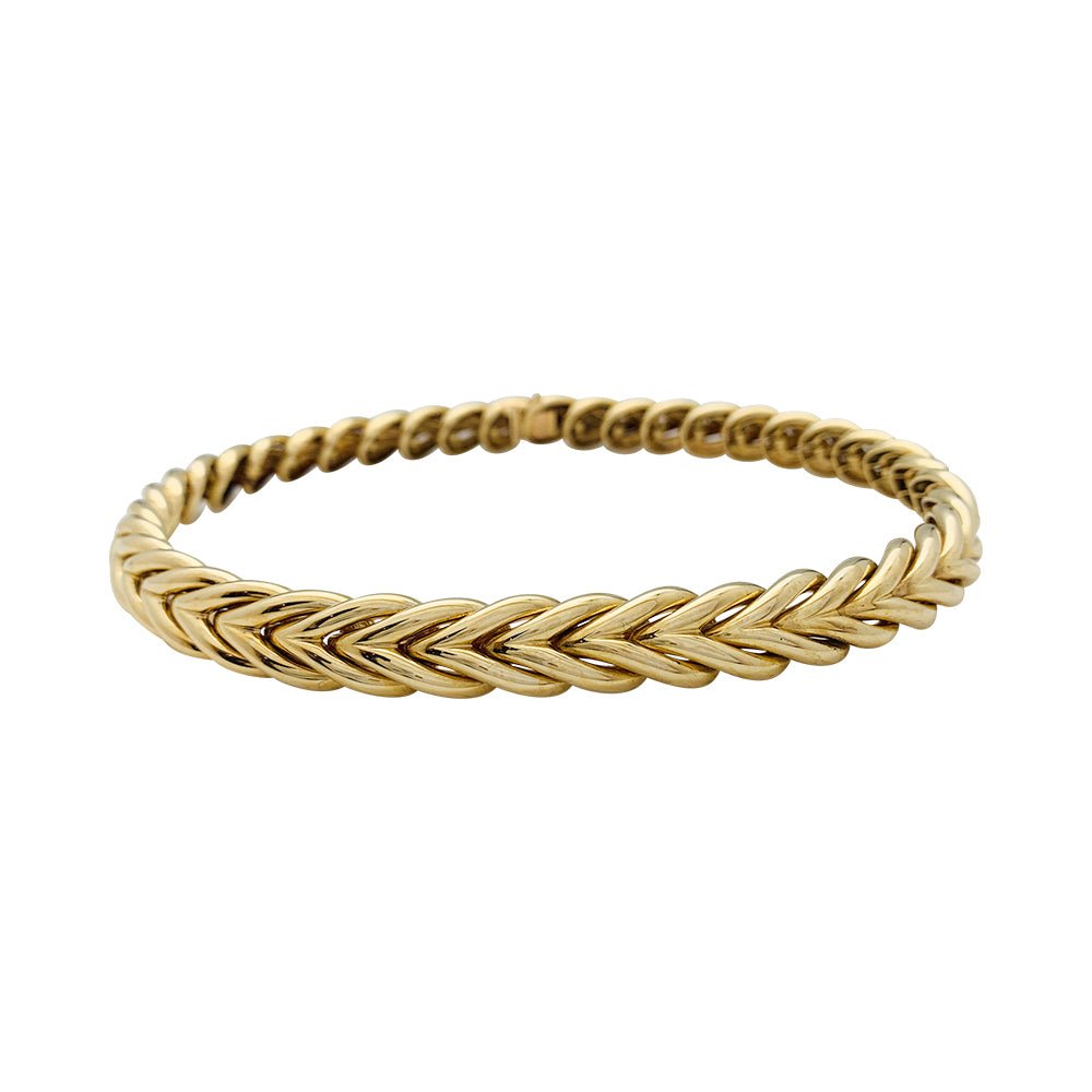 Collier BOUCHERON "Tressé" en or jaune - Castafiore