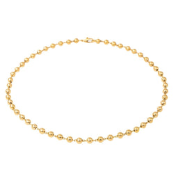 Collier Boules en or jaune - Castafiore