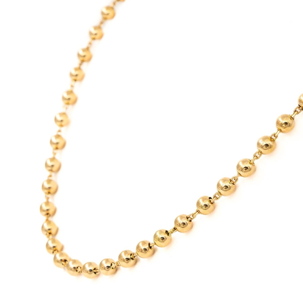 Collier Boules en or jaune - Castafiore