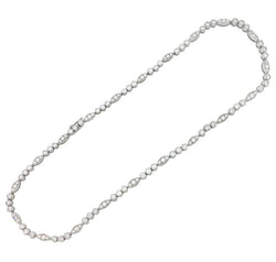 Collier CARTIER "Dentelle" en platine, or blanc et diamants - Castafiore