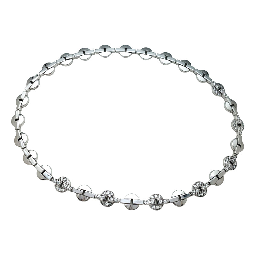 Collier CARTIER modèle "Himalia" en or blanc, diamants