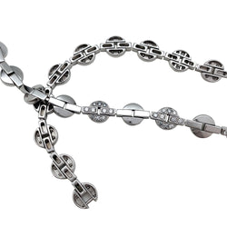 Collier CARTIER modèle "Himalia" en or blanc, diamants - Castafiore