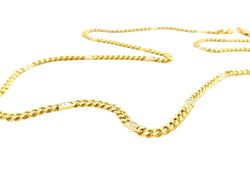 Collier Chaîne en or jaune et diamants - Castafiore