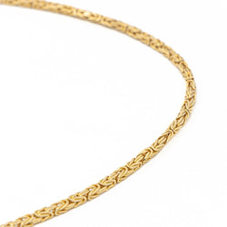 Collier Chaîne maille balinaise en or jaune - Castafiore