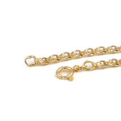 Collier Chaîne maille fantaisie en or jaune - Castafiore