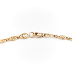 Collier Chaîne maille fantaisie en or jaune - Castafiore