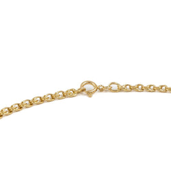 Collier Chaîne maille fantaisie en or jaune - Castafiore