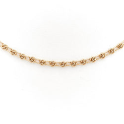 Collier Chaîne maille fantaisie en or jaune - Castafiore
