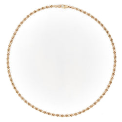 Collier Chaîne maille fantaisie en or jaune - Castafiore