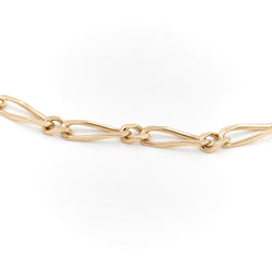 Collier Chaîne maille figaro en or jaune - Castafiore