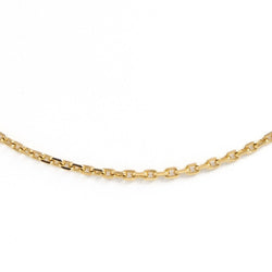 Collier Chaîne maille forçat en or jaune - Castafiore
