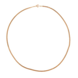 Collier Chaîne maille gourmette en or jaune - Castafiore
