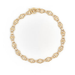 Collier Chaîne maille marine en or jaune - Castafiore